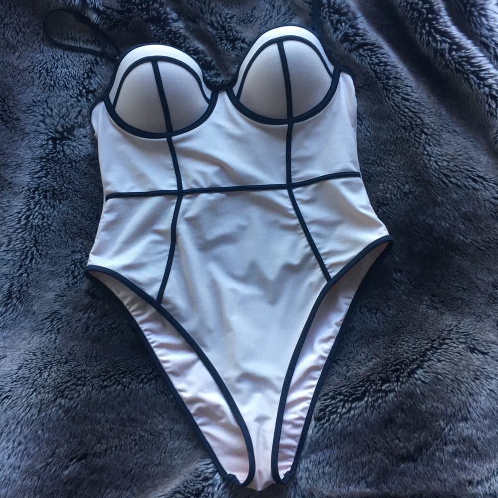 Light Pink Bustier Bodysuit